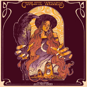 the album cover for Charlotte Wessels - Tales From Six Feet Under