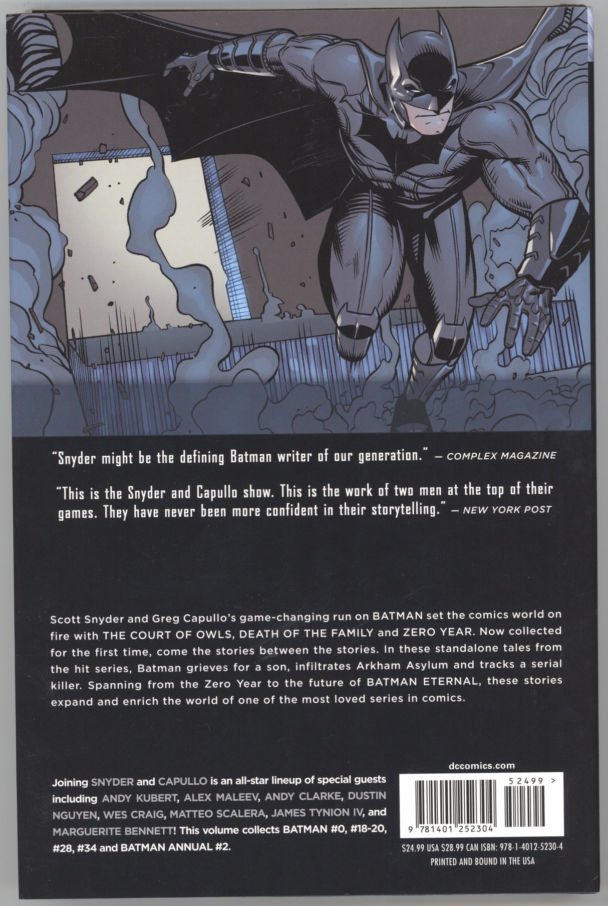 Batman New 52 Graveyard Shift 6 HC DC 2015 NM 0 18 19 20 28 34 Annual 2