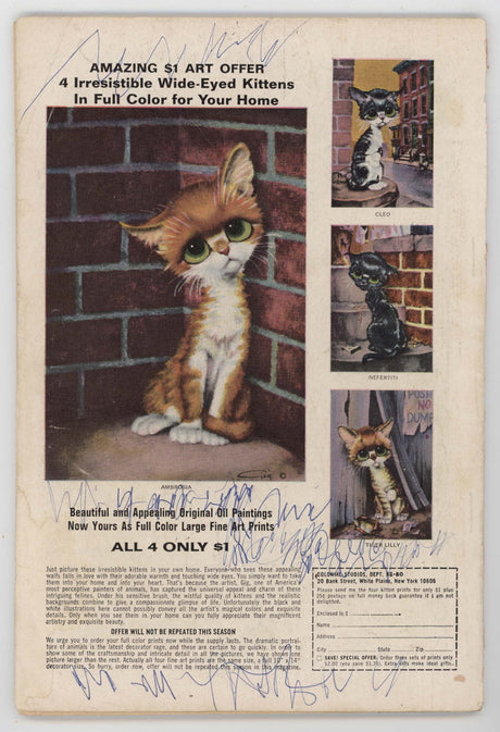 Little Dots Uncles and Aunts 31 Harvey 1970 FR GD Crystal Ball Fortune Teller