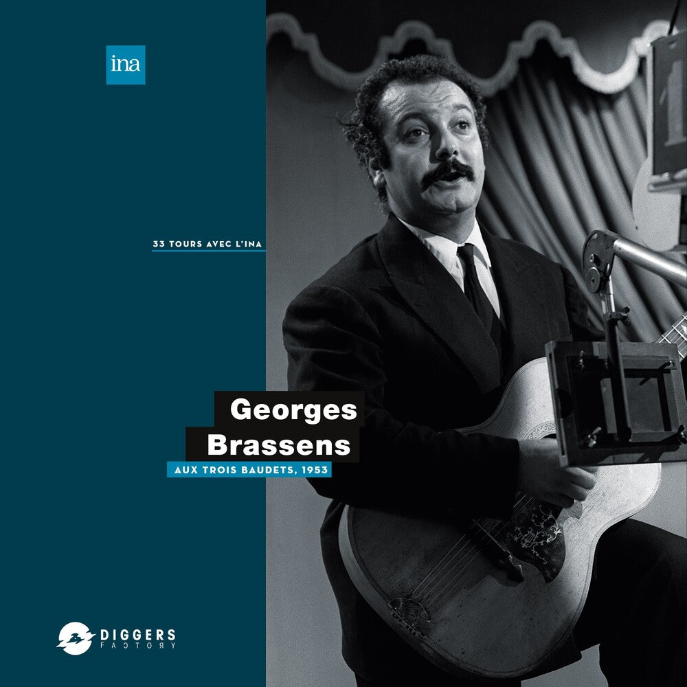 the album cover for Georges Brassens - Aux Trois Baudets 1953