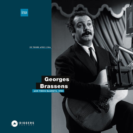 the album cover for Georges Brassens - Aux Trois Baudets 1953