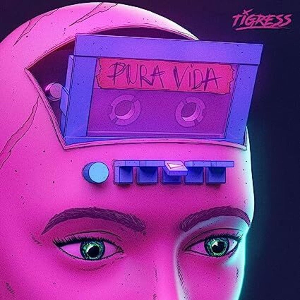 the album cover for Tigress - Pura Vida [Colored Vinyl] (Red) (Uk)