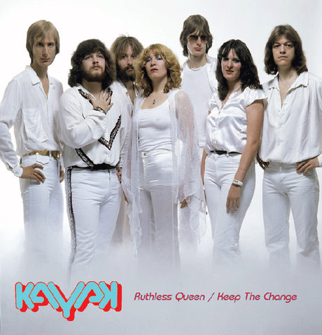 the album cover for Kayak - Ruthless Queen / Keep The Change (Blue) (Blue)
