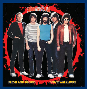 the album cover for Shooting Star - Flesh & Blood / Don't Walk Away (Orange) [Colored Vinyl]