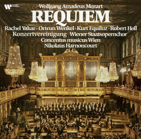 the album cover for Nikolaus Harnoncourt  / Concentus Musicus Wien - Mozart: Requiem