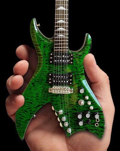 Axe Hvn Sl237 Slash Guns N Roses Bc Rich Green Bit - Axe Hvn Sl237 Slash Guns N Roses Bc Rich Green Bit - Collectibles