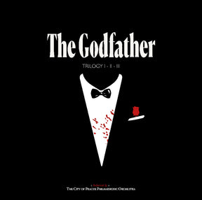 the album cover for City Of Prague Philharmonic Orchestra (Colv) (Gry) - Godfather Trilogy I - Ii - Iii [Colored Vinyl] (Gry) (Red)