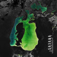 the album cover for Bisengalieva, Galya - Aralkum Aralas [Black Vinyl]