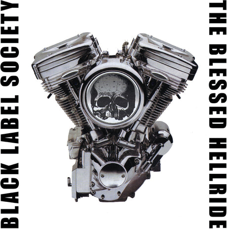 the album cover for Black Label Society - The Blessed Hellride [Opaque White LP]