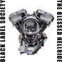the album cover for Black Label Society - The Blessed Hellride [Opaque White LP]
