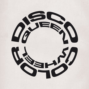 the album cover for Host Family - Disco Queen / Color Wheel