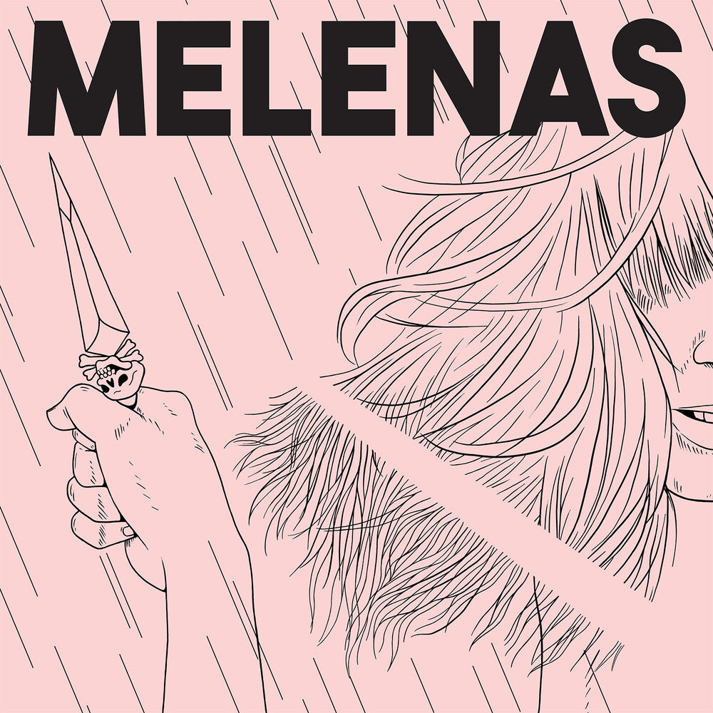 the album cover for Melenas - Melenas (Dagger Danger Vinyl) [Colored Vinyl]