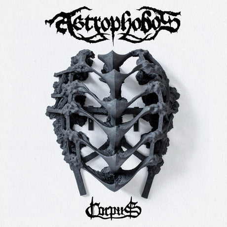 the album cover for Astrophobos - Corpus (white Vinyl)
