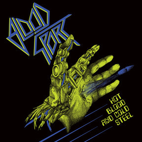 the album cover for Blood Sport - Hot Blood And Cold Steel