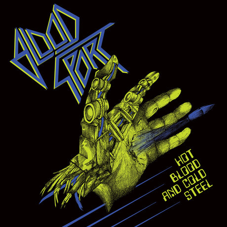the album cover for Blood Sport - Hot Blood And Cold Steel