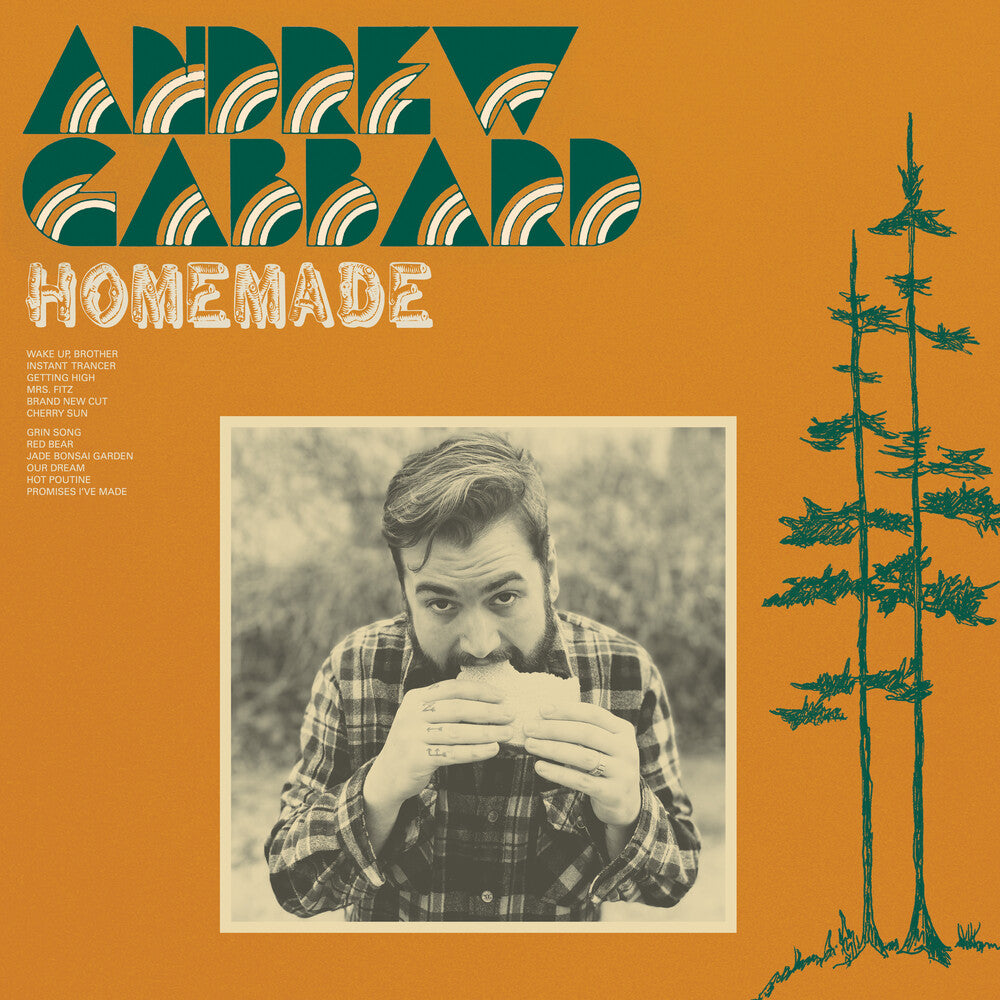 the album cover for Andrew Gabbard - Homemade [Black LP]