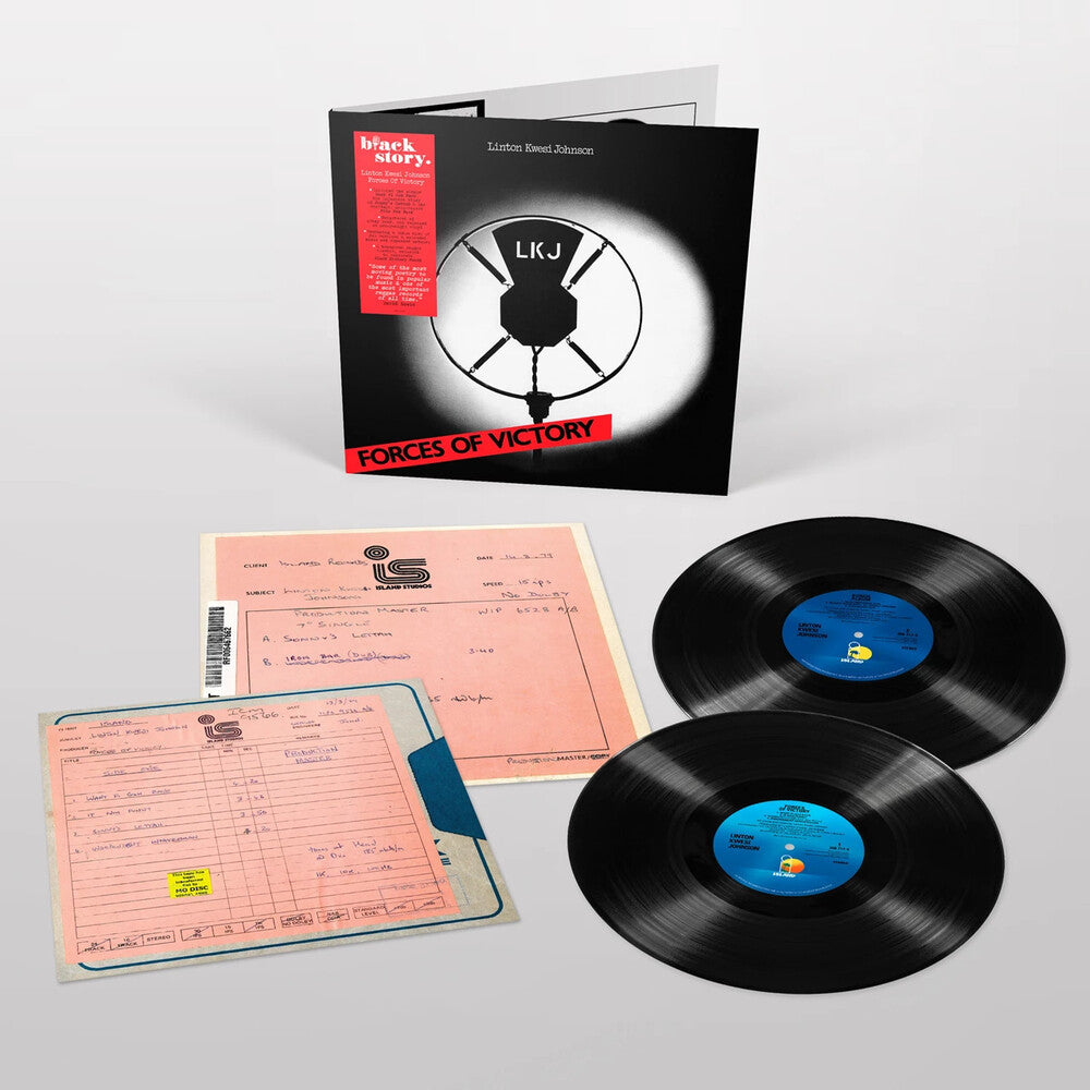 the album cover for Linton Kwesi Johnson - Forces Of Victory [Limited]