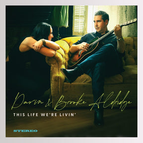 the album cover for Brooke Aldridge - This Life Were Livin