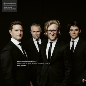 the album cover for Korngold / Alma Quartet - String Quartets 2 & 3
