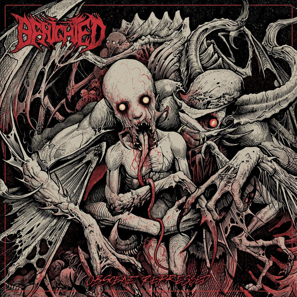 the album cover for Benighted - Obscene Repressed