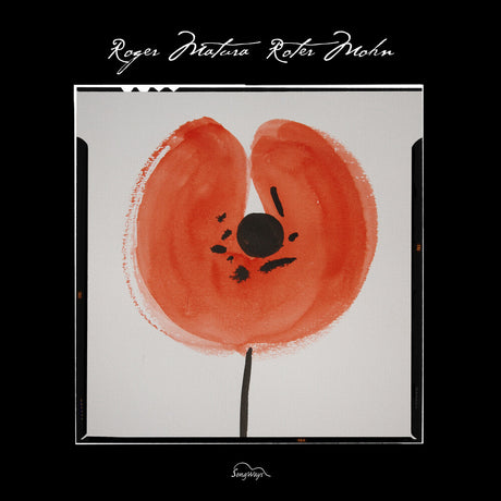 the album cover for Roger Matura - Roter Mohn