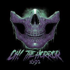 the album cover for Oh! the Horror - 1692 [Orange w/ Red & Black Splatter LP]