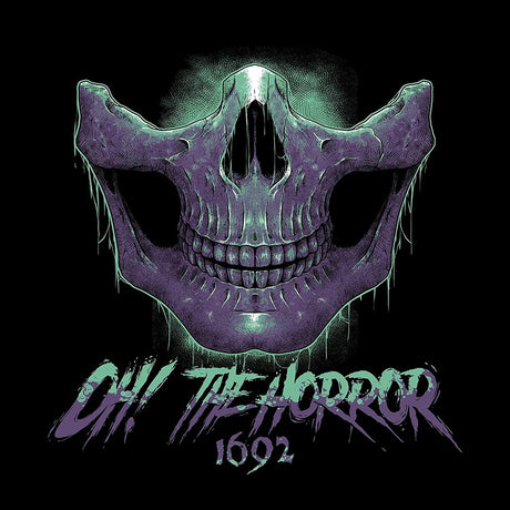 the album cover for Oh! the Horror - 1692 [Orange w/ Red & Black Splatter LP]