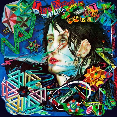 the album cover for Todd Rundgren - Wizard A True Star (Audp) [Clear Vinyl] (Gate) [Limited Edition]