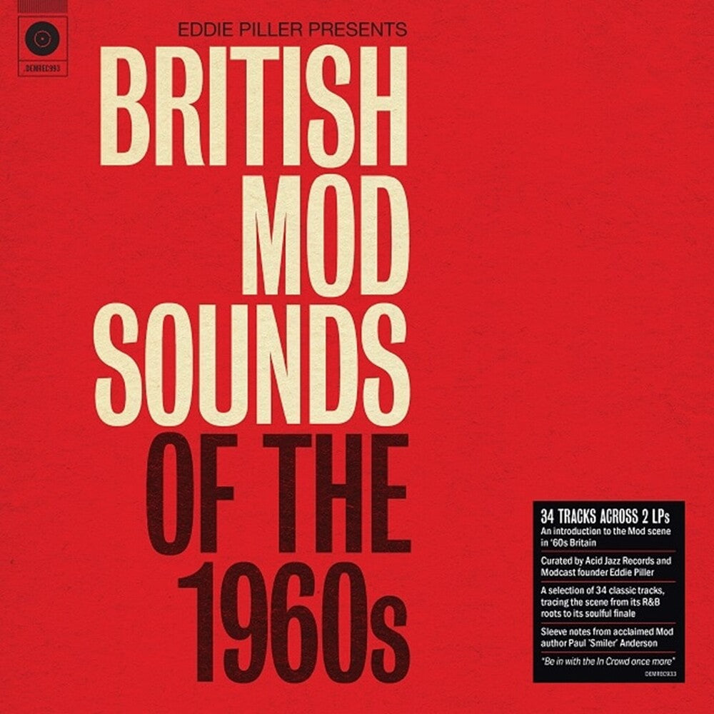 the album cover for Eddie Piller Pres British Mod Sounds 60s / Various - Eddie Piller Pres British Mod Sounds 60s / Various