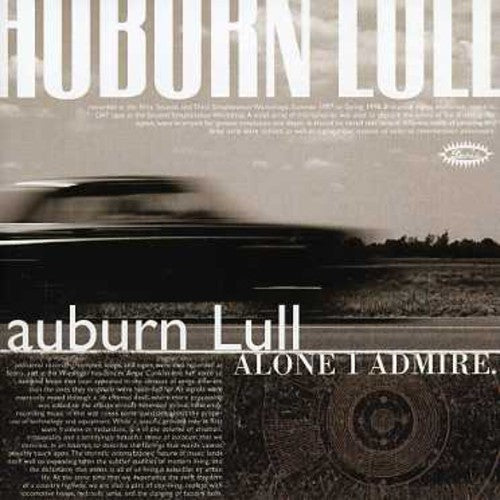 Auburn Lull - Alone I Admire - Music CD