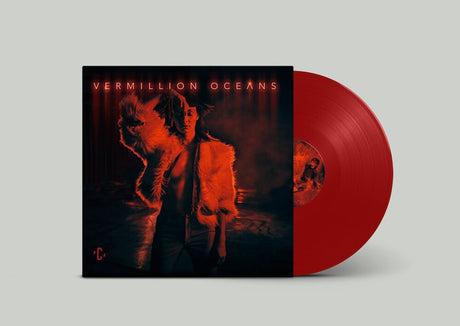 the album cover for Credic - Vermillion Oceans (Red) [Colored Vinyl] [180 Gram] (Red)
