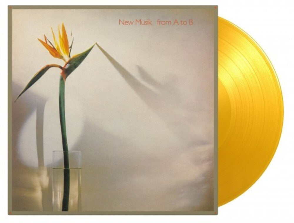 the album cover for New Musik - From A To B [Colored Vinyl] [Limited Edition] [180 Gram] (Ylw) (Exp) (Hol)