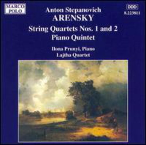 Arensky / Prunyi / Lajtha - String Quartets / Piano Quartet - Music CD
