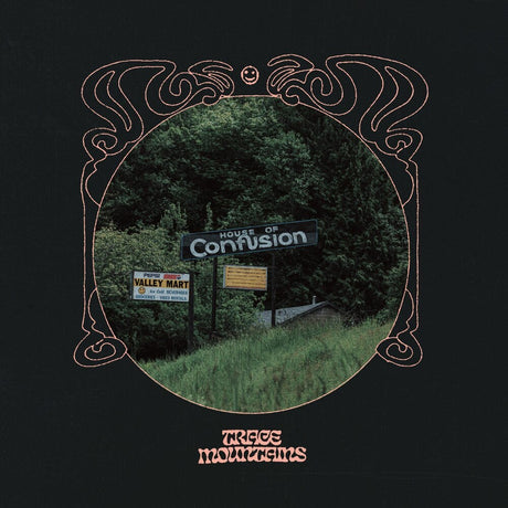 the album cover for Trace Mountains - HOUSE OF CONFUSION [Pink LP]