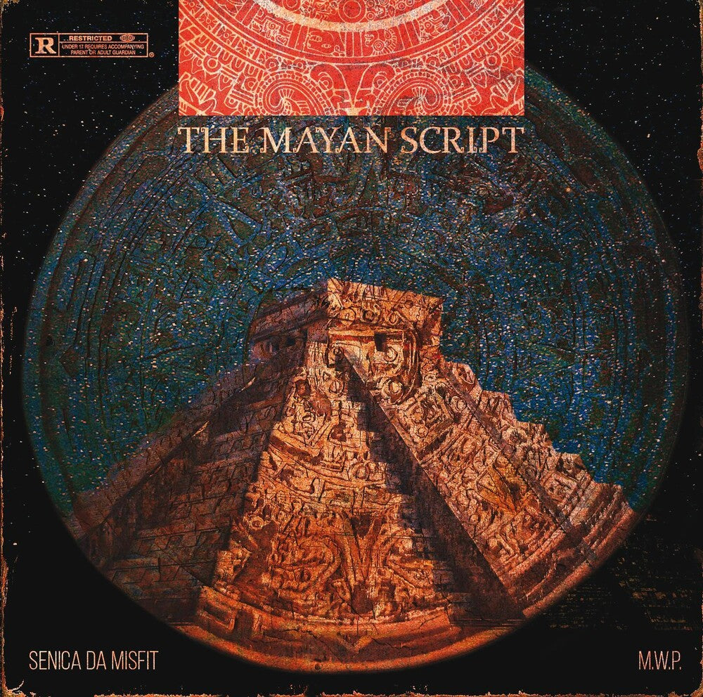 the album cover for M.W.P. / Senica Da Misfit - Mayan Script