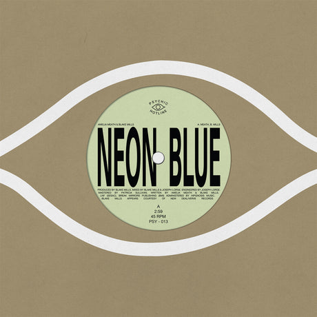 the album cover for Amelia Meath  / Mills,Blake / Gendel,Sam - Neon Blue