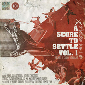 the album cover for Score To Settle Vol 1: Presented By Crush A Lot - Score To Settle Vol 1: Presented By Crush A Lot