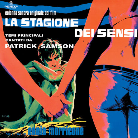 the album cover for Ennio Morricone - La Stagione Dei Sensi (Original Soundtrack) [Limited Clear Vinyl]
