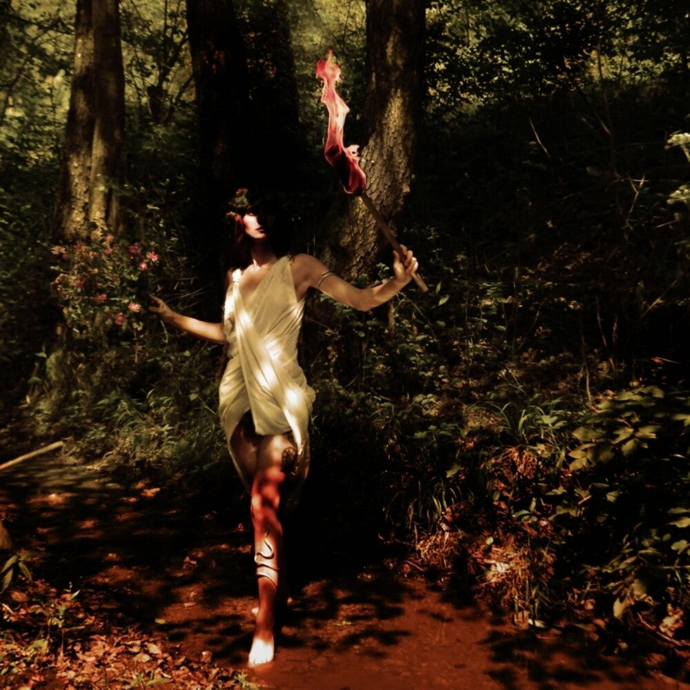 the album cover for E-L-R - Maenad (Orange) [Colored Vinyl] [180 Gram] (Org)