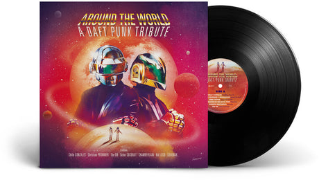 the album cover for Around The World: A Daft Punk Tribute / Various - Around The World: A Daft Punk Tribute / Various