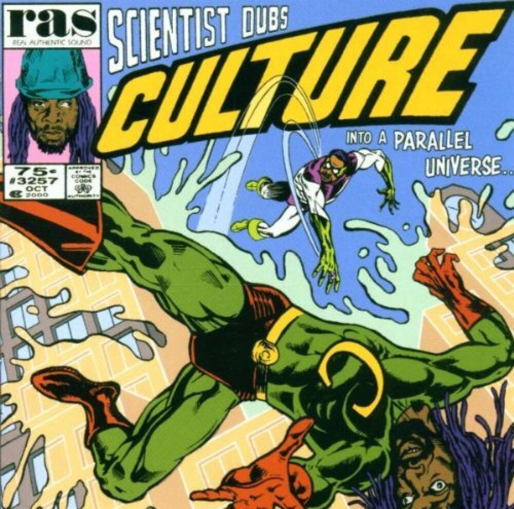 the album cover for Scientist - Scientist Dubs Culture