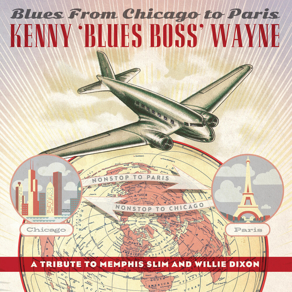 the album cover for Kenny Wayne - Blues From Chicago To Paris