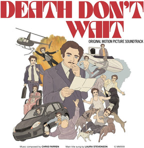 the album cover for Chris Farren  (Colv) (Cvnl) - Death Don't Wait / O.S.T. [Colored Vinyl] [Clear Vinyl]