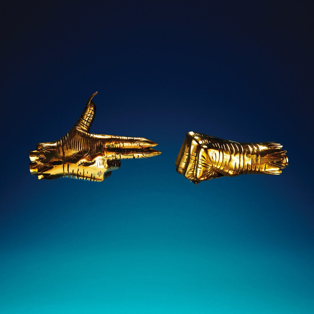 the album cover for Run The Jewels - Run The Jewels 3 [Opaque Gold 2LP]
