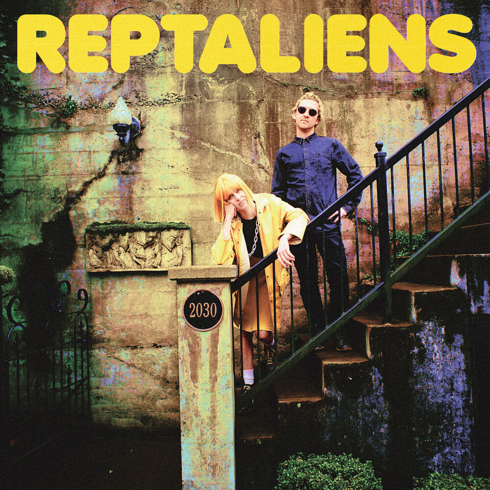 the album cover for Reptaliens - Multiverse [Transparent Blue LP]