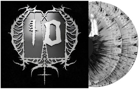the album cover for The Last Ten Seconds of Life - The Last Ten Seconds of Life [Silver / Black Splatter 2LP]