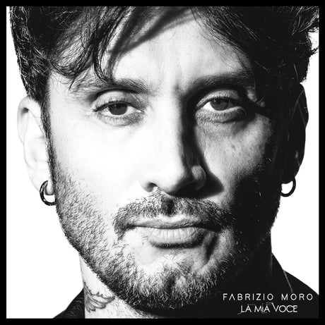 the album cover for Fabrizio Moro - La Mia Voce