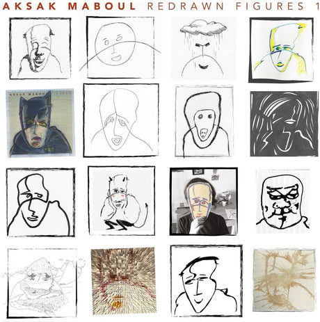 the album cover for Aksak Maboul - Redrawn Figures Volume 1