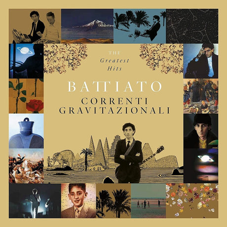 the album cover for Franco Battiato - Correnti Gravitazionali: The Best Of (Ita)