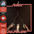 the album cover for Raven - All For One (Marble Red & Black) (Blk) [Colored Vinyl]